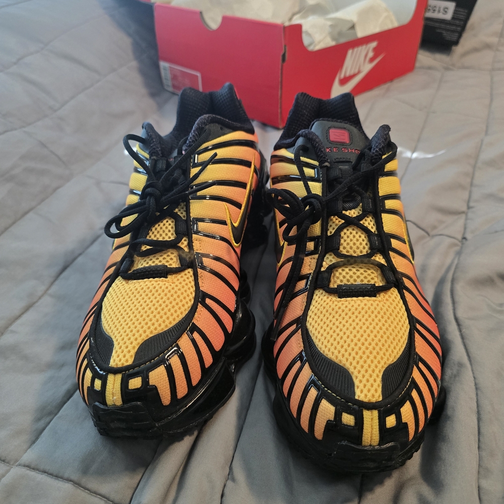 Nike Black and Yellow Athletic Shoes